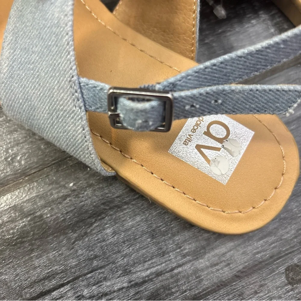Dolce Vita‎ Blue Sandals with Denim Bows
